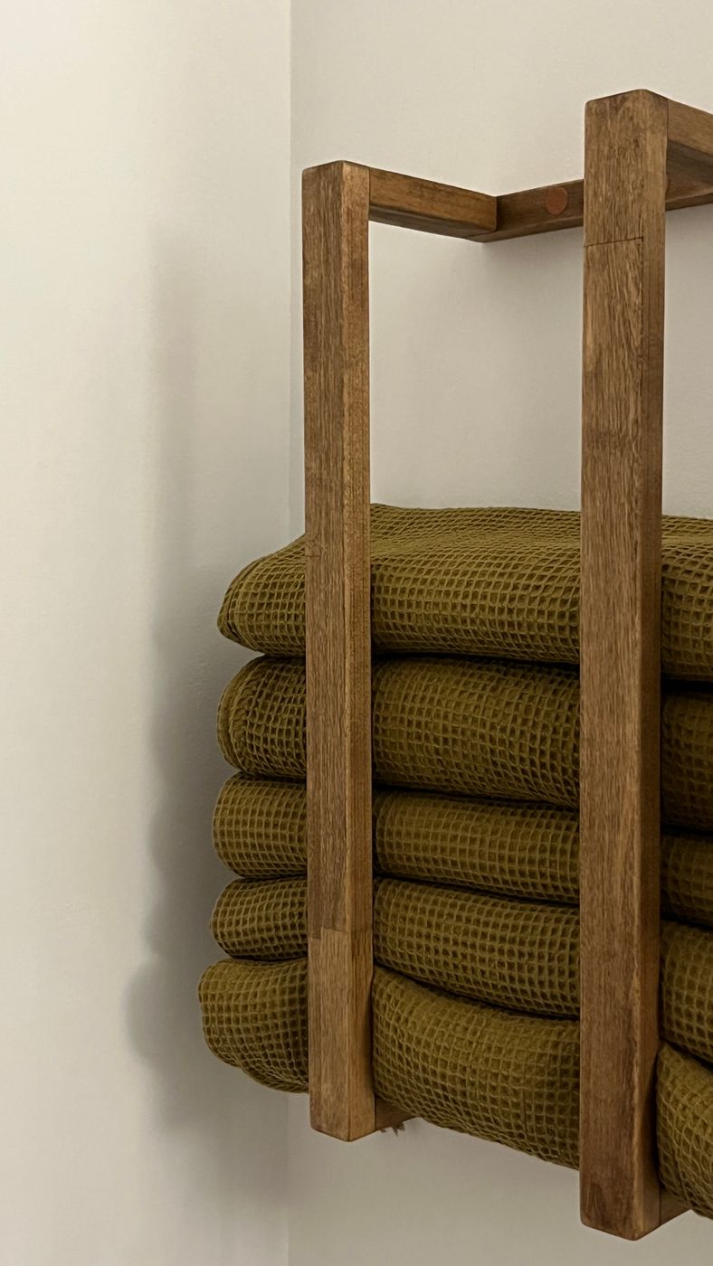 Toalla 500 g verde salvia 50 × 90